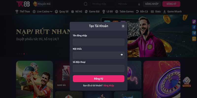 Đăng Ký Tx88 Bị Lỗi