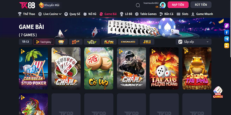 Game bài TX88