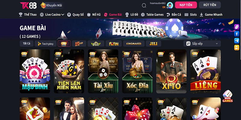 Game bài TX88