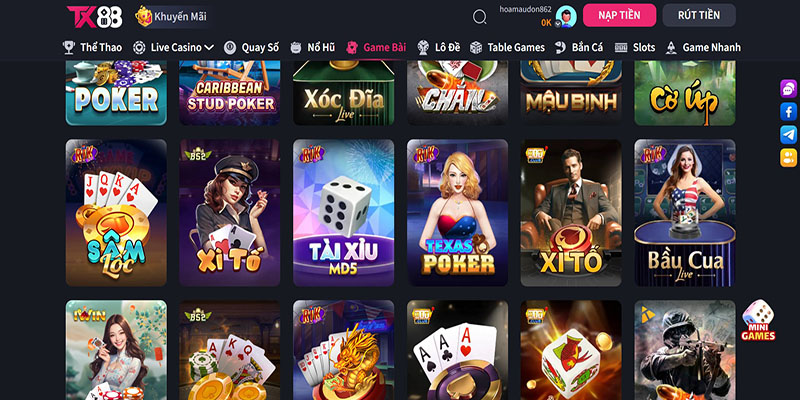 Game bài TX88