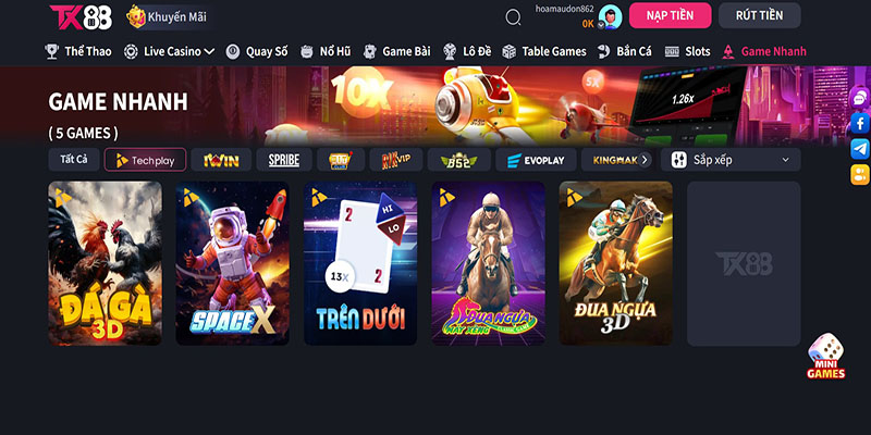 Game Nhanh Tx88