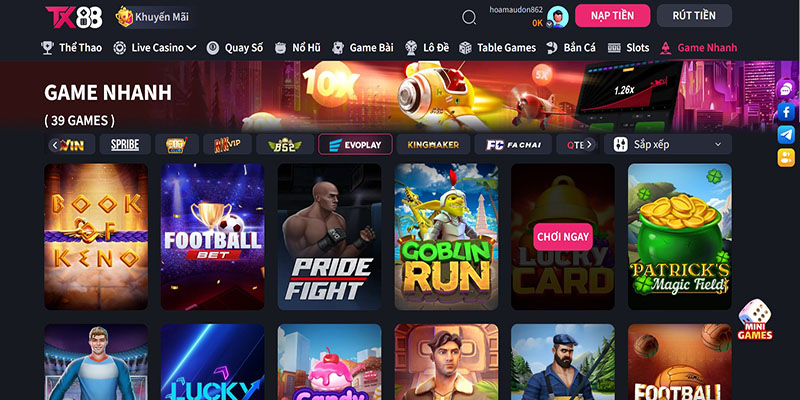 Game Nhanh Tx88