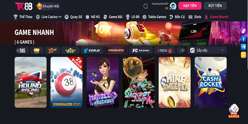 Game Nhanh Tx88