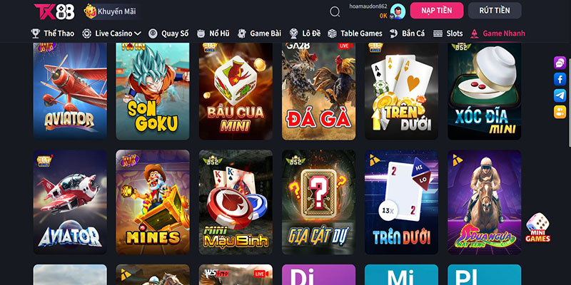 Game Nhanh Tx88