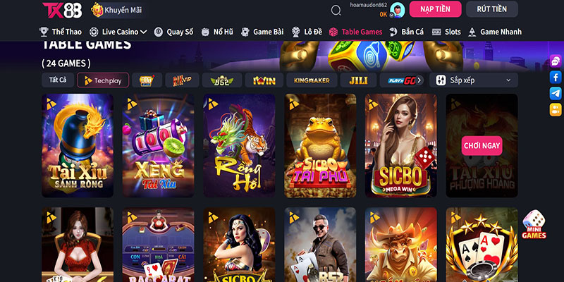 Table Games Tx88